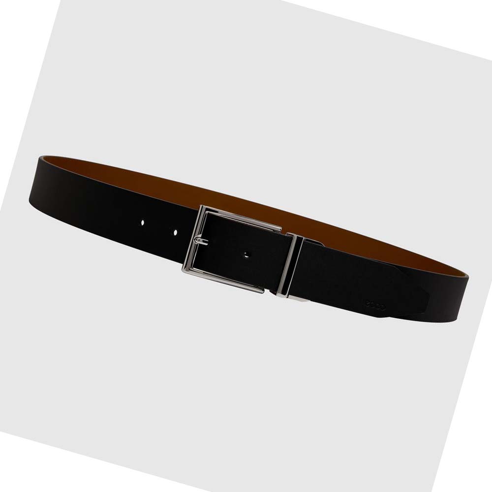 Women's Ecco Italian Reverse Belts Brown | Canada 408XYU